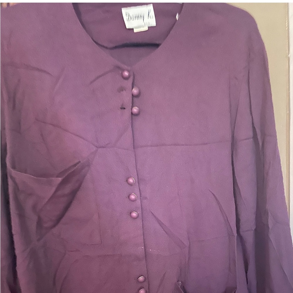 Plum in color